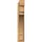 Ekena Millwork Merced Block Rough Sawn Outlooker, Western Red Cedar, 6"W x 28"D x 34"H OUT06X28X34MRC05RWR - alternate 3